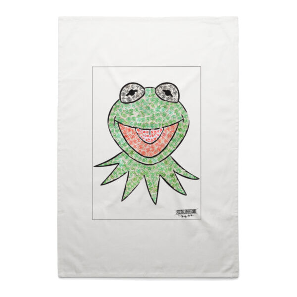Kermit Tea Towel  Thumbnail