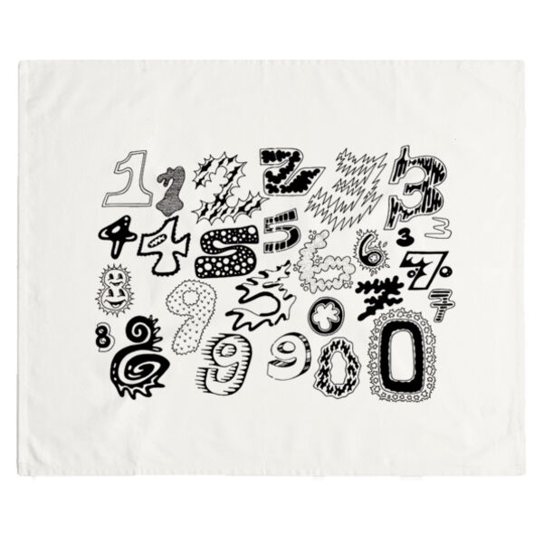 Numbers Tea Towel Thumbnail